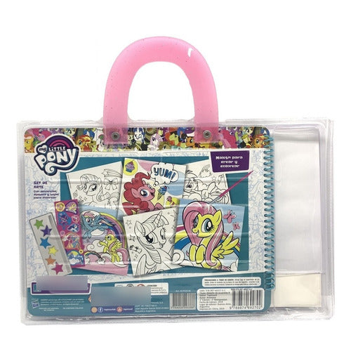 My Little Pony Maletin Crear Y Colorear Art 09338 Loonytoys 2