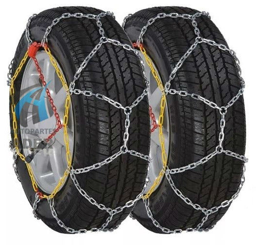 Snow Mud Tire Chains 12mm Tire 185/65-13 0