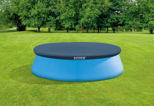 Intex Easy Set Pool Cover 244 Cm, Acuarela 1