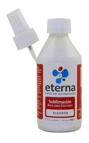 Sublimation Base for Cotton 250 mL with Applicator by Eterna 0