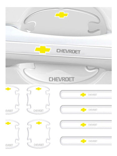 Protector Adhes Transparente De Puerta Y Picaporte Chevrolet 0