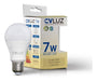 Cvluz LED Bulb Lamp 7W Low Consumption 220V Common Base Warm Light x10 0