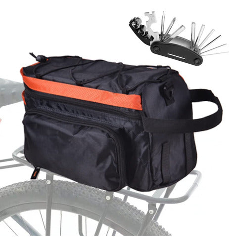 ywduoying Bicycle Bags for Bike Racks - Large D Storage Bag 0