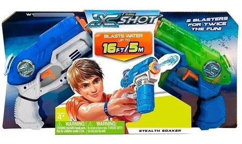 Pistola Agua Zuru X-shot Water Blaster Double Casa Valente 0