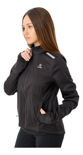 Topper Campera Running Best III Mujer Running Negro 1