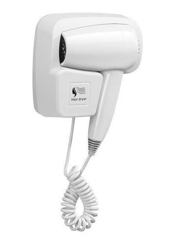 Circuit Wall-Mounted Hair Dryer 1300W 2 Speeds 0