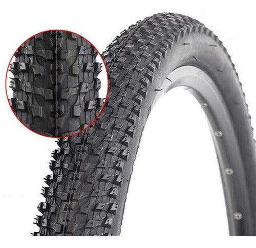 Ruedalandia Pack 2 Bicycle Tires 29x2.125 + 2 Tubes 29x2.125 0