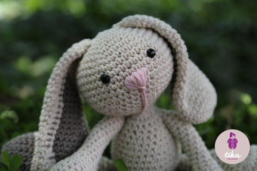 Tika Tejidos Crochet Rabbit Amigurumi - Comfort Toy - 30cm 7