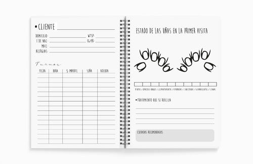 CREAV!TY Manicure Agenda + Client Technical Sheets - PDF 2