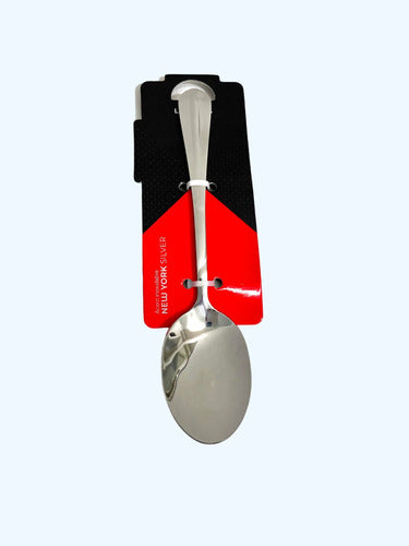 Set of 2 New York Silver Spoons 0