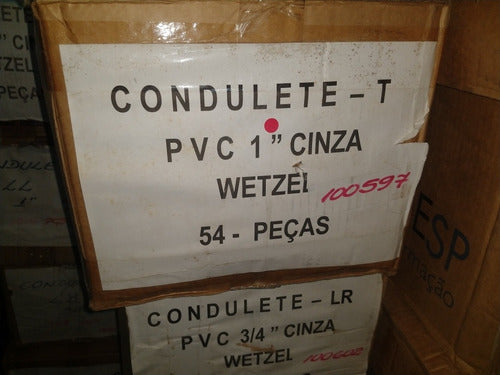 Kit 05 Pcs Tampa Cega De Condulete 1 Pol Wetzel 1