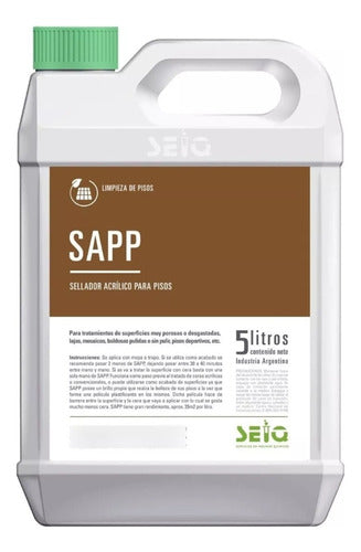 Seiq SAPP Acrylic Floor Sealer 5 Liters 0