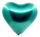 Tu Mundo Gemstone Heart Balloons 10 Pack with 10" Diameter for Air or Helium 2