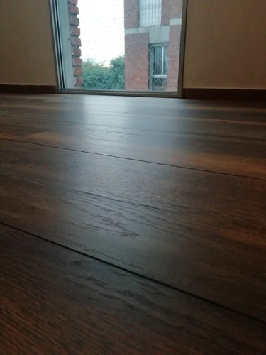 Generic Rustic Floating Floor Installation 0