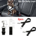 2 X Pet Dog Safety Seat Belt Harness Dog De 1