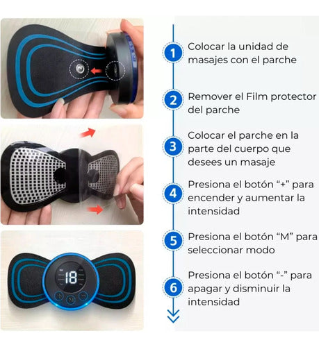 Renkai Kit Masajeadores Portátiles Cuerpo Pies Relax Cervical 2