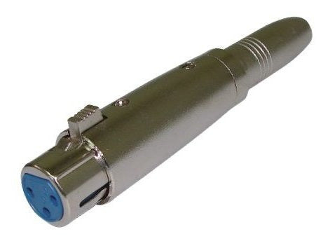Canon XLR Female to 1/4-inch Mono Plug Adapter 1