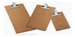 Pack of 10 A4 Wood Clipboard with Paper Clamp 2