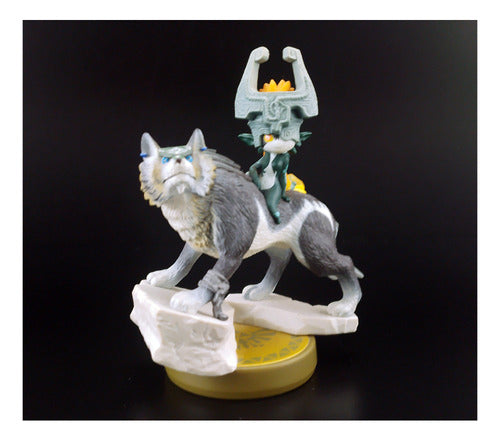 Amiibo The Legend Of Zelda Wolf Link Usado Nintendo Vdgmrs 1