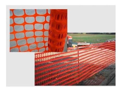 FUP Malla Plastica De Seguridad 1,20 X 50 Mts. - 65*35 - 120 Gr. 0