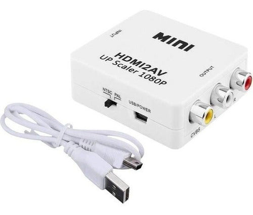 HDMI to RCA Adapter - Video Converter 720/1080p 0