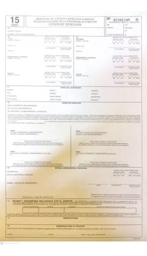 Formulario 15 (Cesion De Derechos) 0