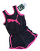 Puma Romper for Girls Size 2 Years Black and Fuchsia 0