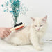 Double Brush for Dog Cat Wood Protected Tips 23cm 3