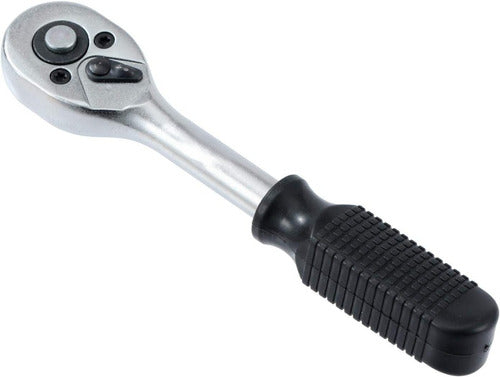 Will Heavy-Duty 1/4" Socket Wrench with Ejector, Chrome Vanadium Rubber Grip 0