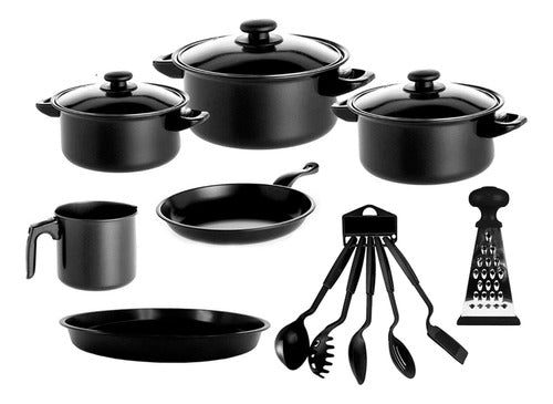 Fary Home 12-Piece Teflon Cookware Set Bz3 0