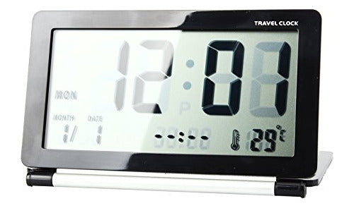 Tzou Multifunction Silent Large LCD Digital Display Alarm Clock 1