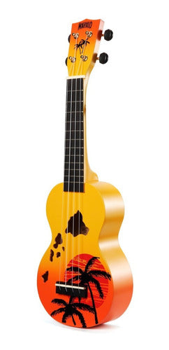 Bamboo Ukulele Soprano - Complete Pack with Case and Picks 5