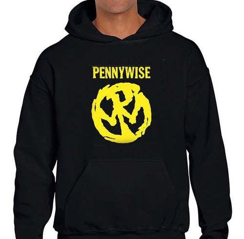 Citio Gorras Pennywise Punk Rock Logo Kangaroo Hoodie 0