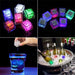 LED Ice Cubes x12 Bright Glowing Party Lights RGB Sensor Drinks Bar 6