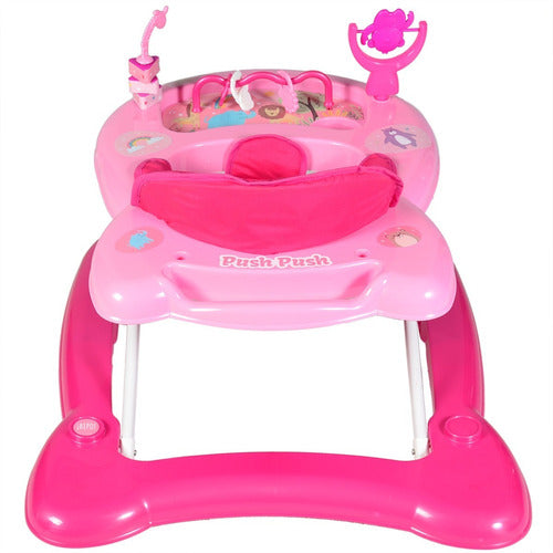 Reinforced 2-in-1 Baby Walker and Activity Center with Cup Holder by BIPO 18