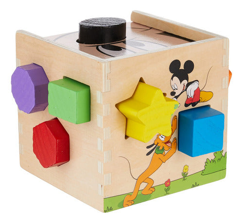 Melissa & Doug Disney Mickey Mouse & Friends Shape Sorting Cube 1