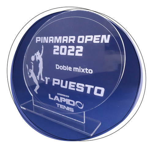 X5 Trofeos De Acrilico,premios,plaquetas, Deportes, Placas 0