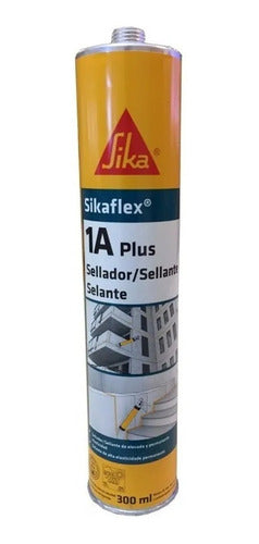 Sikaflex 1a Plus Sellador De Juntas Y Fisuras Gris 300cc 1