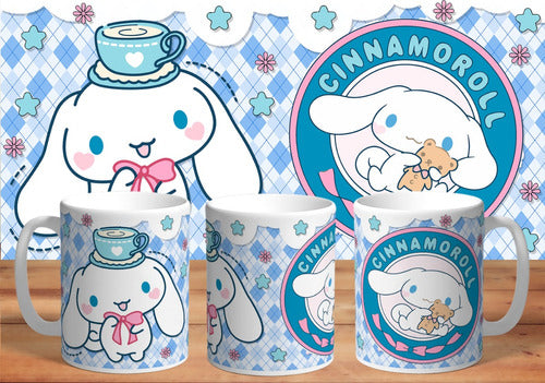 La Cueva del Otáku Tazas Plástico, Cinnamoroll - Hello Kitty 1