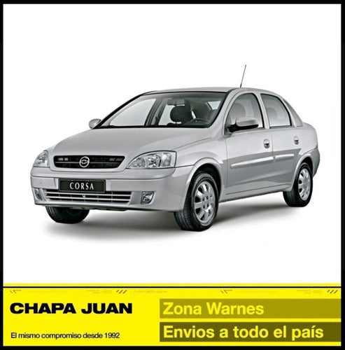 Chevrolet Moldura Guardabarro Delantero Corsa 2 2010 2011 Izquierda 2