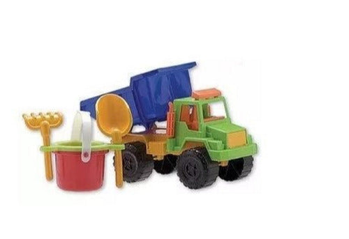 Duravit Dump Truck + Bucket + Shovel + Rake Beach Set 0