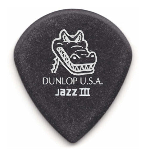 Jim Dunlop 571P1.4 Gator Grip Jazz III Picks x 6 0
