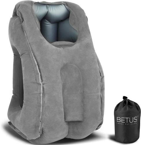 Betus Dreamer Comfort Inflatable Travel Pillow - Ergonomic Design & Comfortable Neck Head Rest Pillow 0