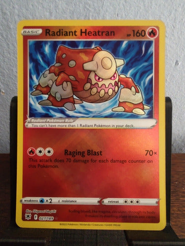 Radiant Heatran - Carta Pokémon 1