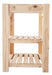 Solid Pine Wood Vanity Cabinet for Bathroom 1