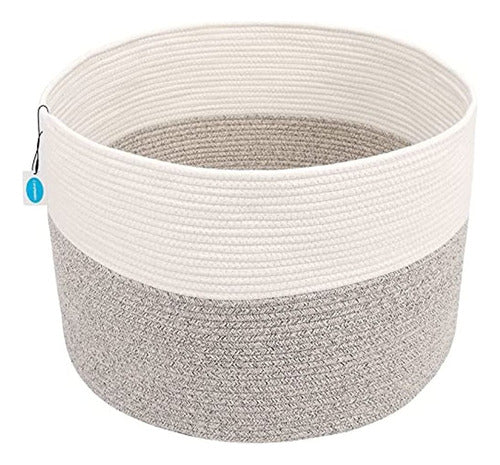 Casaphoria Jumbo Cotton Rope Storage Baskets 1