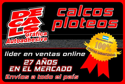 Arlon Calcos Kit Turbo De Ford F100 Xlt + Calco Porton 4