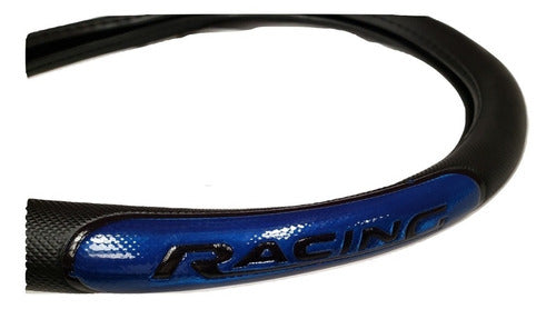 Blue Reflective Auto Tuning Steering Wheel Cover 0