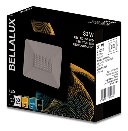 Bellalux Reflector Led 30w Cálido Exterior Pack X 5 1