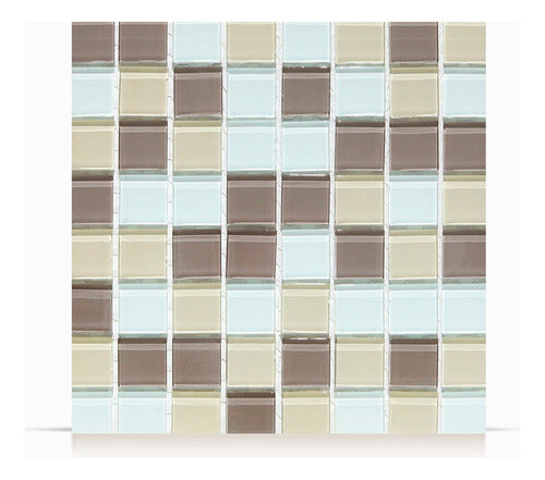 Mosaic Tile 28.5x28.5 Kooning Beige Watercolor 0